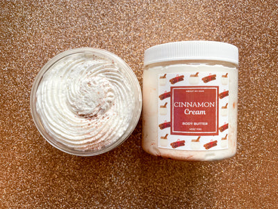 Cinnamon Cream Body Butter | About My Hair Care